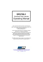 SPE DFG700-1 Operating Manual предпросмотр