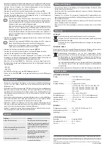 Preview for 2 page of Speaka Professional 1000178 Operating Instructions Manual