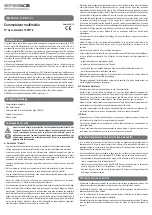 Preview for 5 page of Speaka Professional 1000178 Operating Instructions Manual