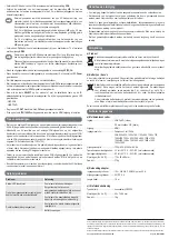 Preview for 8 page of Speaka Professional 1000178 Operating Instructions Manual