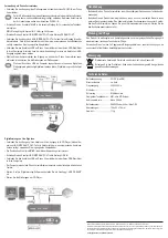 Предварительный просмотр 2 страницы Speaka Professional 1230713 Operating Instructions Manual