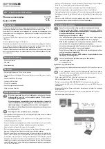 Предварительный просмотр 7 страницы Speaka Professional 1230713 Operating Instructions Manual