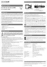 Preview for 3 page of Speaka Professional 1230803 Operating Instructions