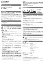 Preview for 4 page of Speaka Professional 1230804 Operating Instructions