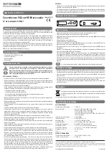 Предварительный просмотр 3 страницы Speaka Professional 1251947 Operating Instructions