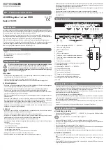 Предварительный просмотр 7 страницы Speaka Professional 1331173 Operating Instructions Manual