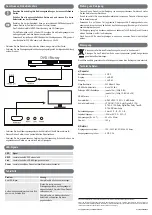 Preview for 2 page of Speaka Professional 1360278 Operating Instructions Manual