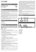 Preview for 3 page of Speaka Professional 1360278 Operating Instructions Manual