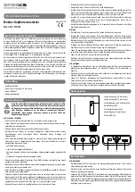 Speaka Professional 1375412 Operating Instructions Manual предпросмотр