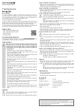 Предварительный просмотр 2 страницы Speaka Professional 1420059 Operating Instructions