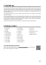 Preview for 21 page of Speaka Professional 1439178 Operating Instructions Manual