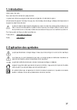 Preview for 37 page of Speaka Professional 1439178 Operating Instructions Manual