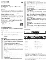 Предварительный просмотр 3 страницы Speaka Professional 1462935 Operating Instructions Manual