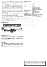 Предварительный просмотр 8 страницы Speaka Professional 1462935 Operating Instructions Manual