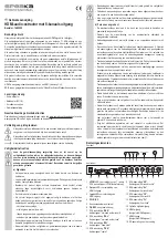 Предварительный просмотр 7 страницы Speaka Professional 1485399 Operating Instructions Manual