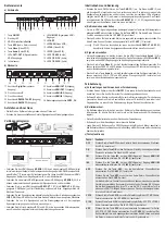 Preview for 2 page of Speaka Professional 1497182 Operating Instructions Manual