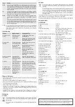 Preview for 3 page of Speaka Professional 1497182 Operating Instructions Manual