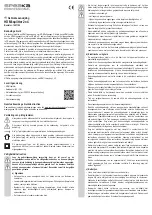 Preview for 10 page of Speaka Professional 1497182 Operating Instructions Manual