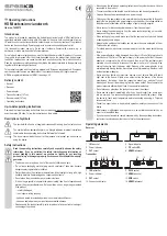 Preview for 3 page of Speaka Professional 1499972 Operating Instructions Manual