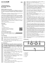 Предварительный просмотр 1 страницы Speaka Professional 1549722 Operating Instructions Manual