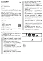 Предварительный просмотр 3 страницы Speaka Professional 1549722 Operating Instructions Manual