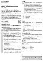 Preview for 4 page of Speaka Professional 1629555 Operating Instructions