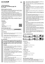 Speaka Professional 1680334 Operating Instructions Manual предпросмотр