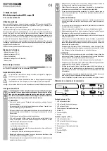 Предварительный просмотр 5 страницы Speaka Professional 1680336 Operating Instructions Manual