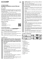 Предварительный просмотр 7 страницы Speaka Professional 1680336 Operating Instructions Manual