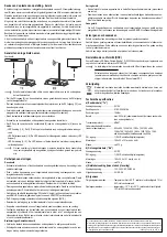 Предварительный просмотр 8 страницы Speaka Professional 1680336 Operating Instructions Manual