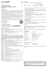 Preview for 2 page of Speaka Professional 1890515 Operating Instructions