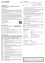 Preview for 3 page of Speaka Professional 1890515 Operating Instructions