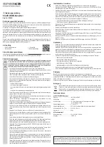 Speaka Professional 2139968 Operating Instructions предпросмотр