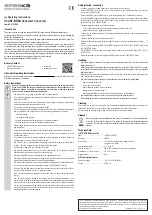 Preview for 2 page of Speaka Professional 2139968 Operating Instructions