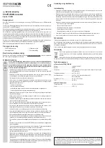 Preview for 4 page of Speaka Professional 2139968 Operating Instructions