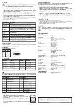 Предварительный просмотр 8 страницы Speaka Professional 2176714 Operating Instructions Manual