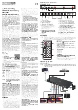 Предварительный просмотр 1 страницы Speaka Professional 2256178 Operating Instructions Manual