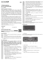 Speaka Professional 2348982 Operating Instructions Manual предпросмотр