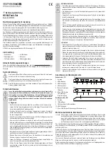 Предварительный просмотр 1 страницы Speaka Professional 2373310 Operating Instructions Manual