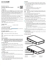 Preview for 4 page of Speaka Professional 2525733 Operating Instructions Manual