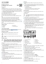 Preview for 3 page of Speaka Professional 2587734 Operating Instructions Manual