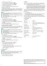 Preview for 4 page of Speaka Professional 2587734 Operating Instructions Manual