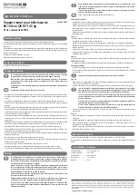 Предварительный просмотр 3 страницы Speaka Professional 527504 Operating Instructions