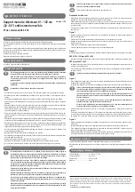 Preview for 3 page of Speaka Professional 98 99 30 Operating Instructions