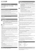 Preview for 1 page of Speaka Professional SP-1664324 Operating Instructions