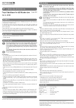 Preview for 2 page of Speaka Professional SP-1664324 Operating Instructions