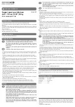 Предварительный просмотр 3 страницы Speaka Professional SP-2110024 Operating Instructions