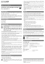 Предварительный просмотр 3 страницы Speaka Professional SP-3956604 Operating Instructions