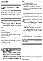 Preview for 1 page of Speaka Professional SP-3957092 Operating Instructions Manual