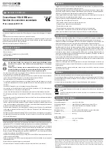 Предварительный просмотр 3 страницы Speaka Professional SP-3957412 Operating Instructions